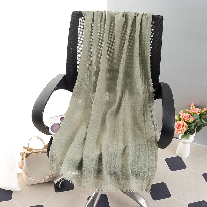 G245 Jilbab Voile Lembut Dan Bernapas