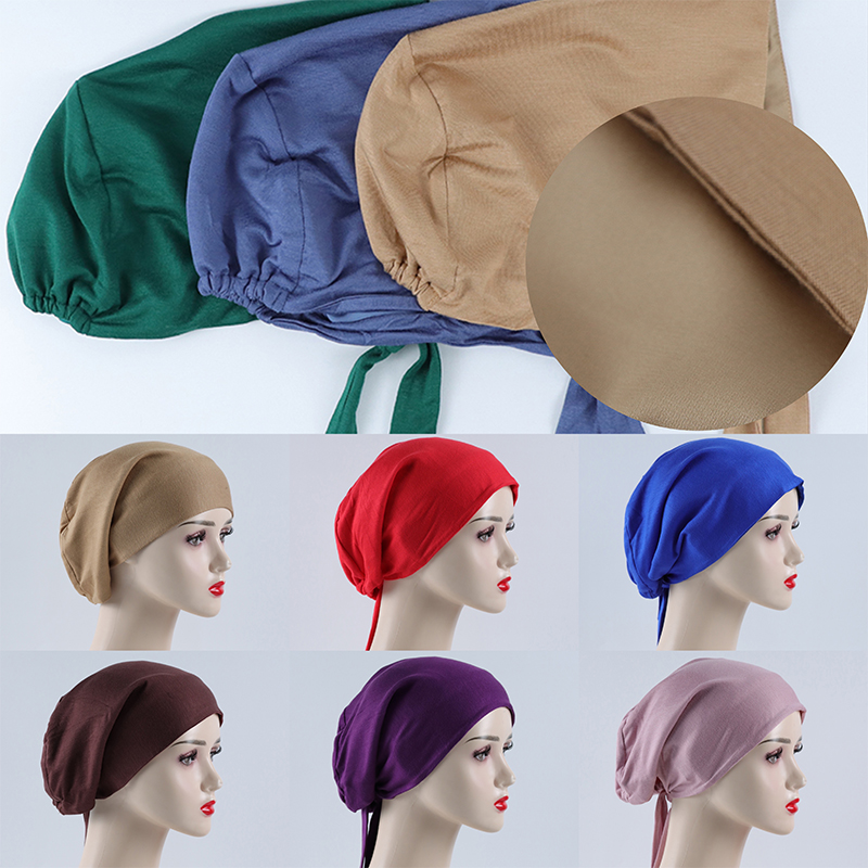 G384 Undercap Hijab Elastis Ramah Kulit