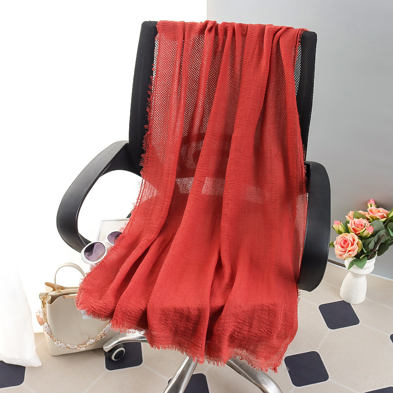 G245 Jilbab Voile Lembut Dan Bernapas