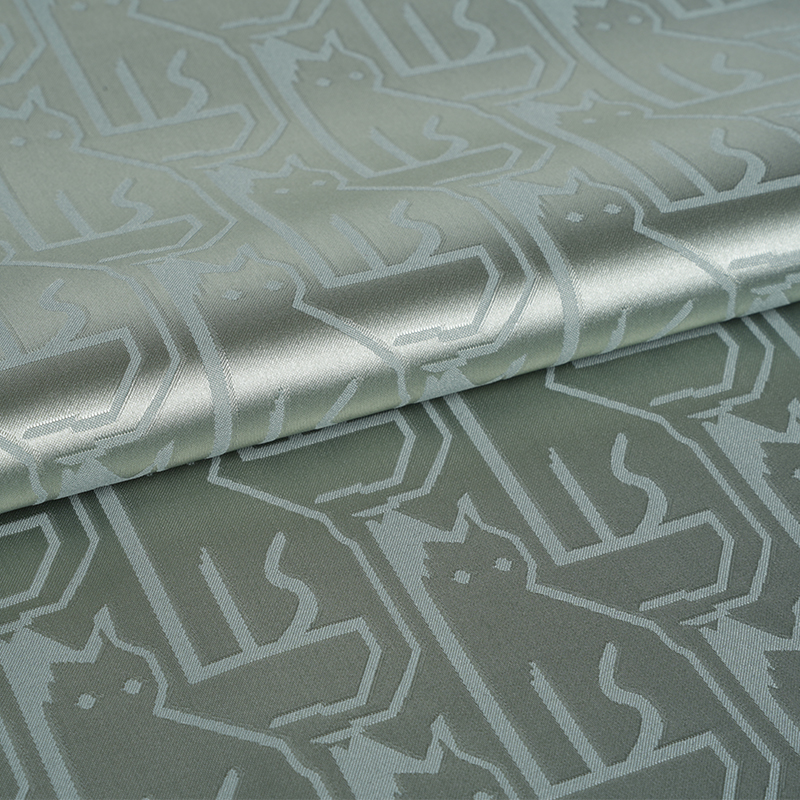 Kepala Kucing Tidak Beraturan Satin Melar 75D