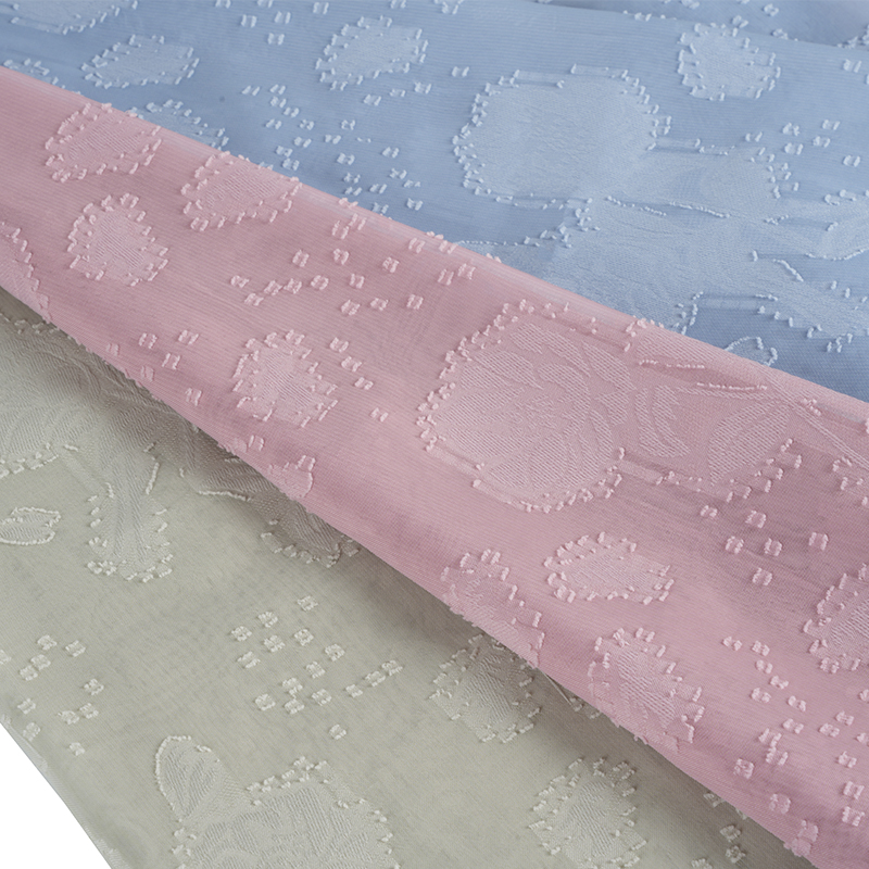 Kain Uragiri Bunga Potong Mawar Kepala Ganda Sutra Rendah Elastis 75d