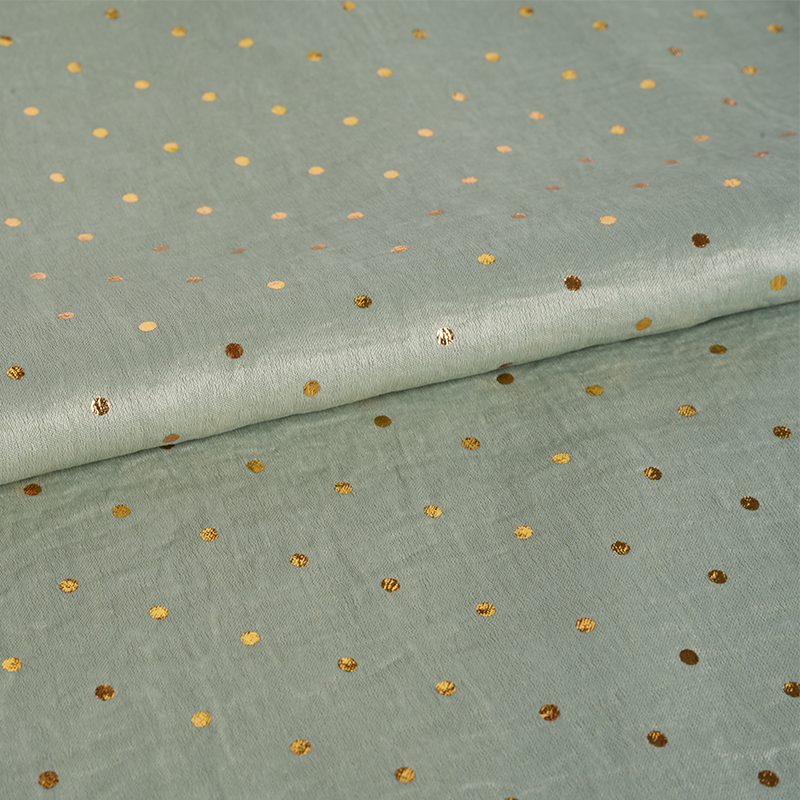 Kain Stamping Dot Foil Silinder Aliran Udara Satin Beludru 2026