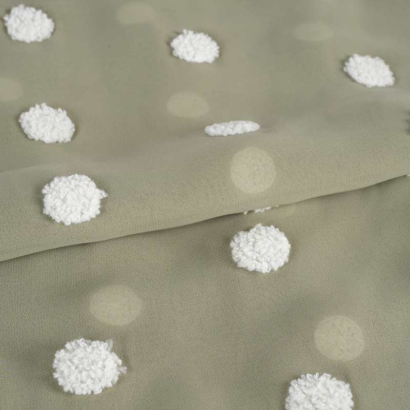 Sifon Datar 75d/18t Dengan Kain Bordir Handuk