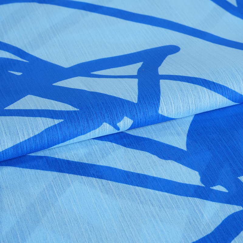 BD2503 75D Dream Space Kain Krep Cetak Sifon