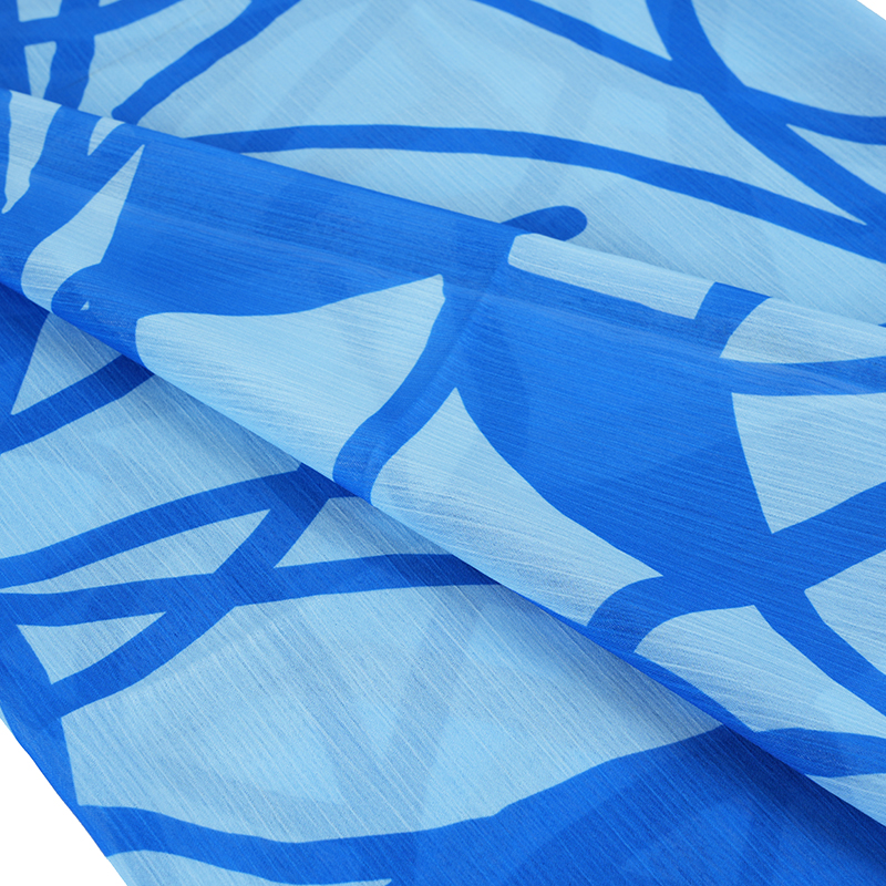 BD2503 75D Dream Space Kain Krep Cetak Sifon