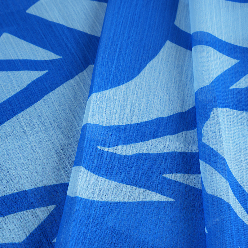 BD2503 75D Dream Space Kain Krep Cetak Sifon