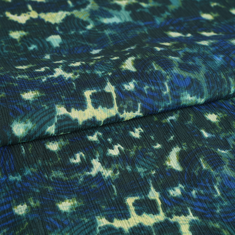 Kain Cetak Macan Tutul Bulat Paracord Crepe Cr3 100d