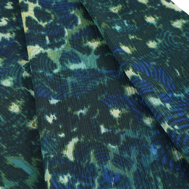 Kain Cetak Macan Tutul Bulat Paracord Crepe Cr3 100d