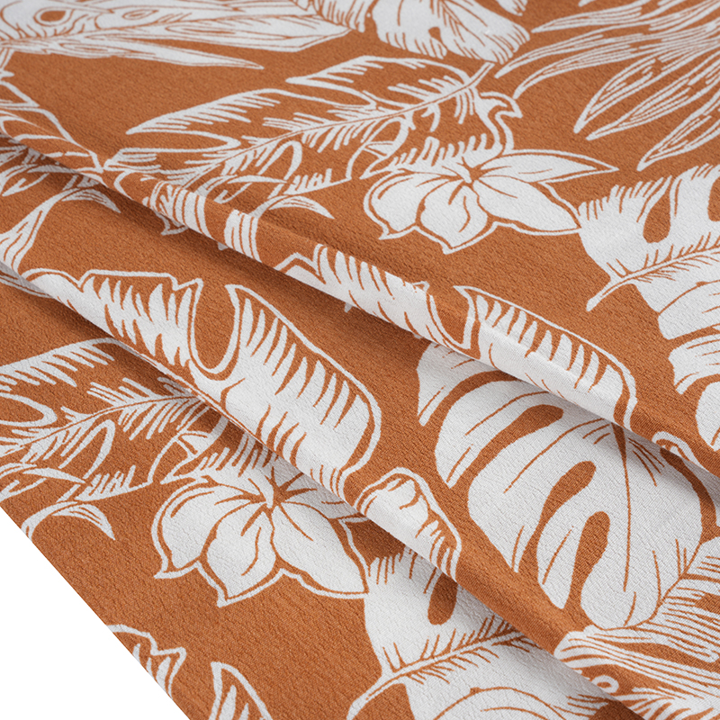 Kain Krep Cetak Tenun Kaya