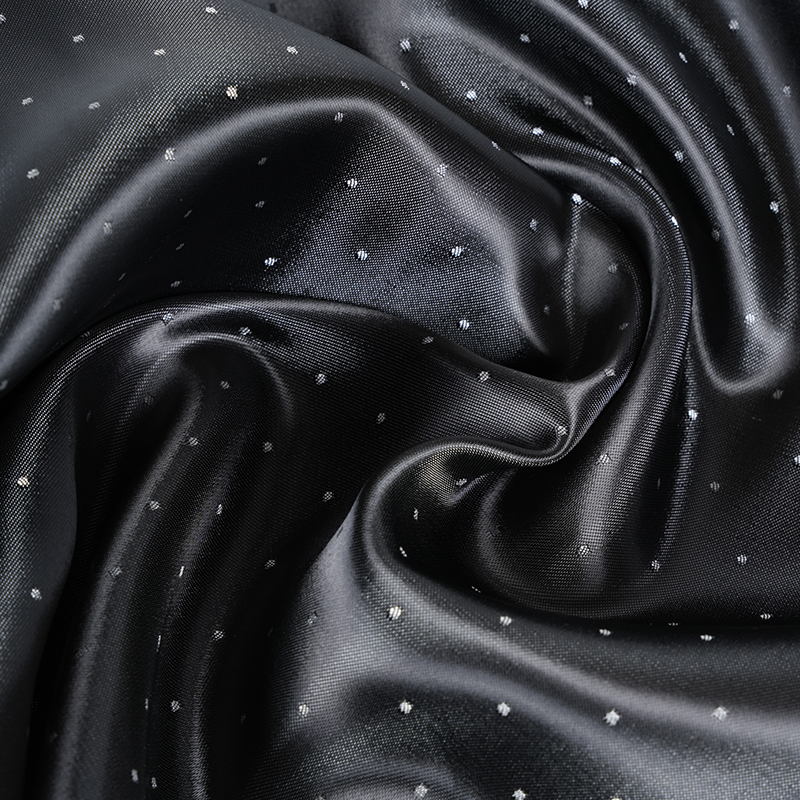 Kain Jacquard Titik Satin PV